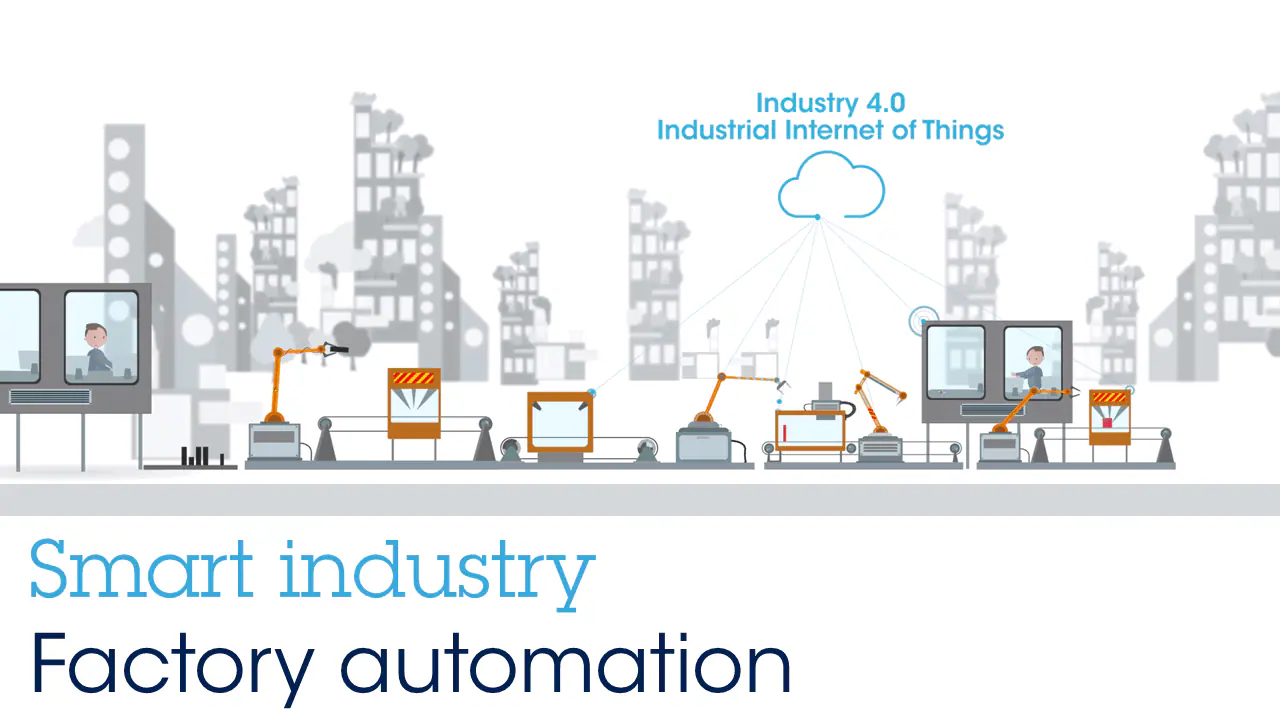smart factory automation solutions industry 4.0 iot Photo credits: ST Electronics