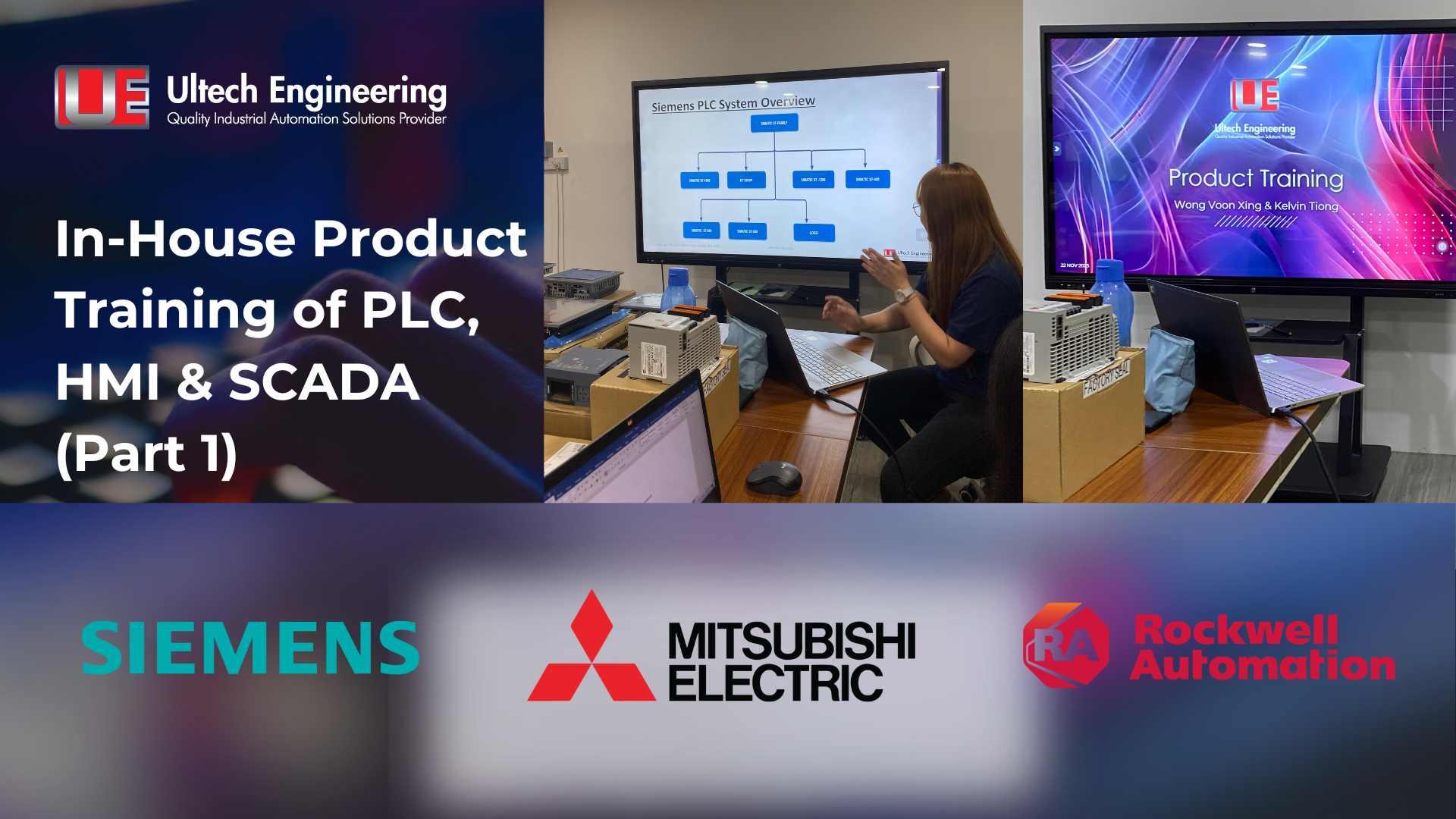 In-House Product Training of PLC, HMI & SCADA by Ultech Engineering (Part 1)