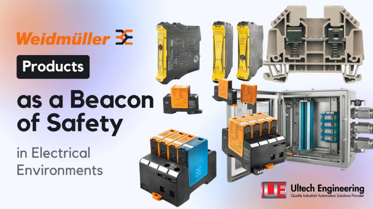 4 Weidmüller Products as a Beacon of Safety in Electrical Environments