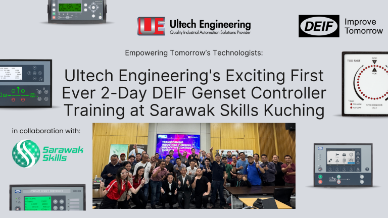 Empowering Tomorrow's Technologists: Ultech Engineering's Exciting First Ever 2-Day DEIF Genset Controller Training at Sarawak Skills Kuching