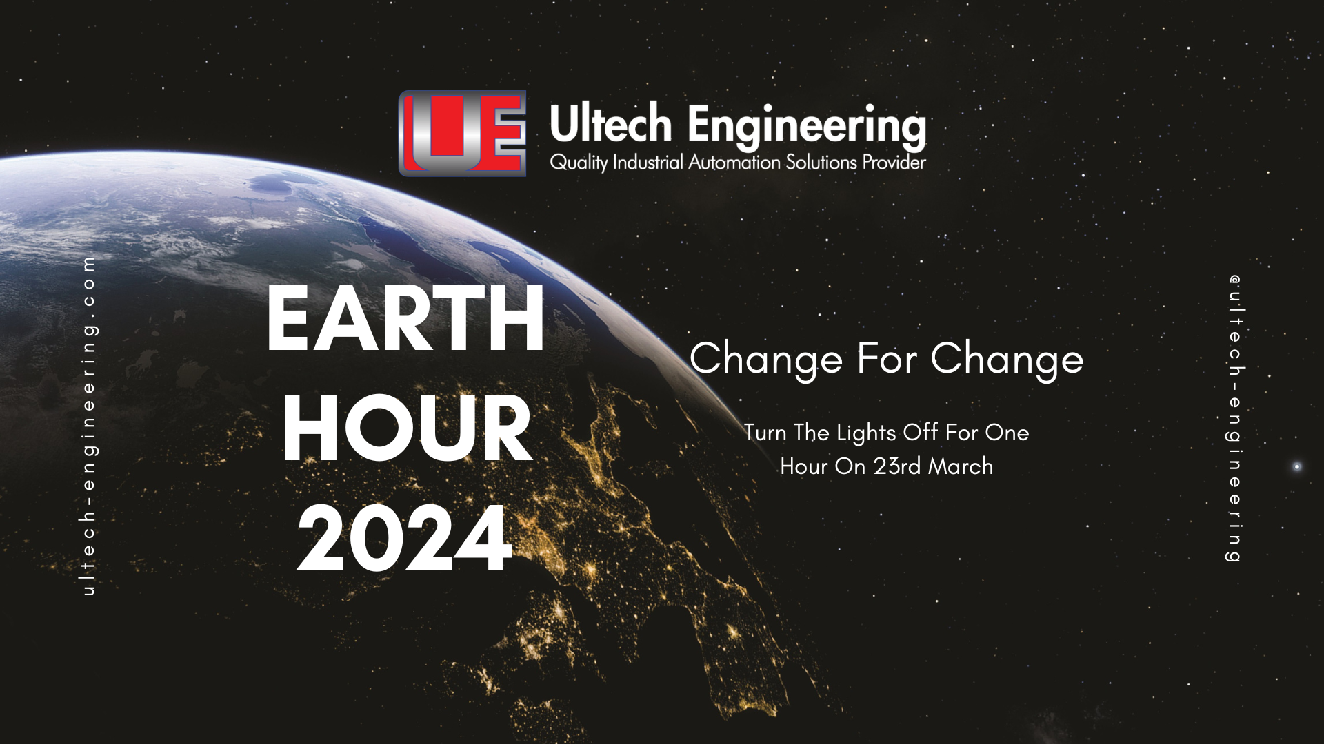 Shining a Light on Earth Hour 2024: Ultech Engineering's Commitment to Sustainable Energy
