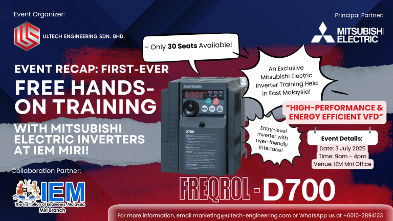Event Recap: First-Ever Free Mitsubishi Electric Inverter Training at IEM Miri – 3rd July 2025
